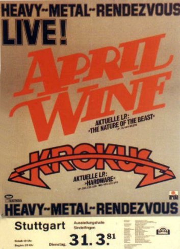 April Wine 1981